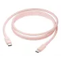 USB-C į USB-C kabelis d bramante CB20CCPI7206 — 1,5 m, rausvas