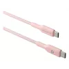 USB-C į USB-C kabelis d bramante CB20CCPI7206 — 1,5 m, rausvas