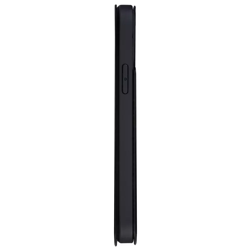 Dėklas-piniginė dbramante1928 Bulk Bergen, skirtas iPhone 13 Pro Max — juoda, 6,7 col.