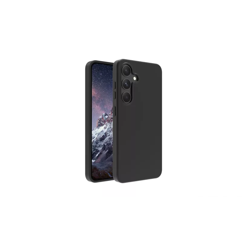 Telefono dėklas dbramante1928 Nuuk, skirtas Samsung Galaxy S23 FE — juodas, tinka 6,4 colio (16,3 cm) ekranui