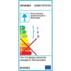 Lubinis šviestuvas LEDVANCE DL plonas SQ 210 18 W 4000 K WT — kvadratinis, 225×225×30 mm, šaltai baltas