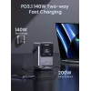 Ugreen Nexode išorinė baterija 48000 mAh ličio pilka