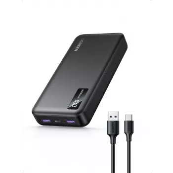 Ugreen 25683 išorinė baterija 20000 mAh Juoda