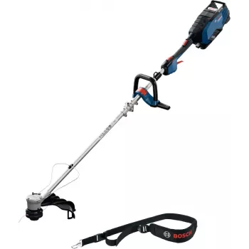 Bosch 0 600 8D0 200 krūmapjovė / žoliapjovė su valeliu 40 cm Baterija Juoda, Mėlyna