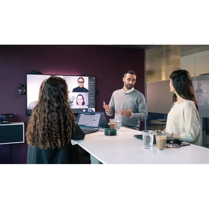 Grupinė garso konferencijų sistema EPOS EXPAND Capture 5 — įvairiakryptis mikrofonas, 20–8000 Hz, aliuminis/plastikas, juoda, 123×315,6×53 mm