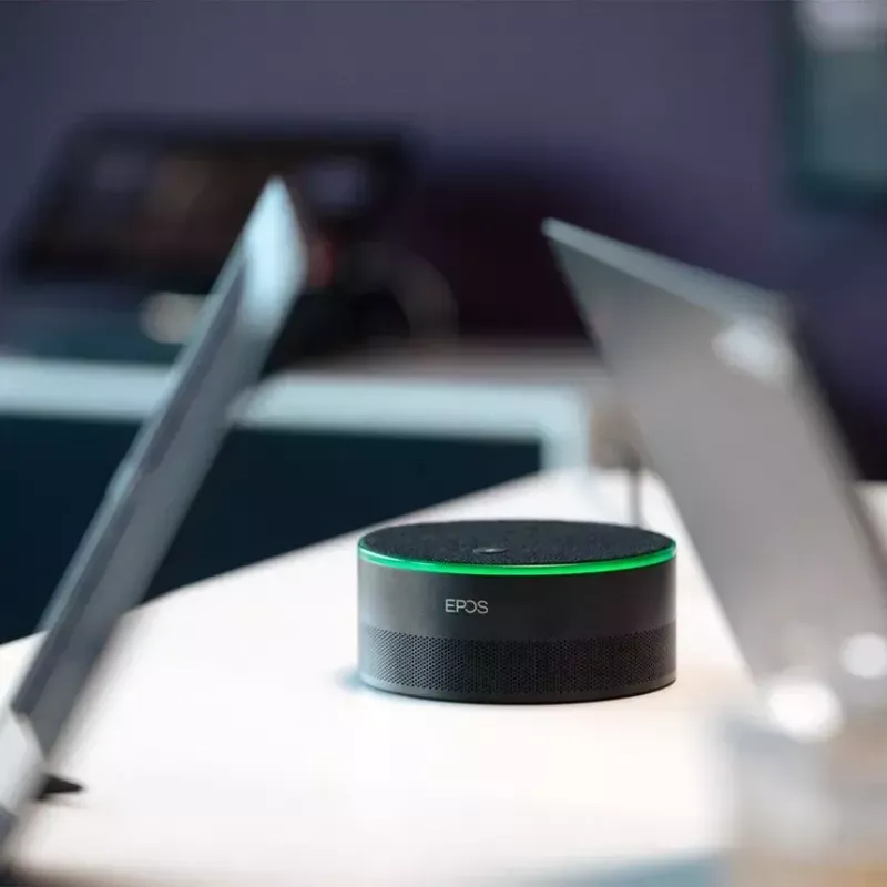 Grupinė garso konferencijų sistema EPOS EXPAND Capture 5 — įvairiakryptis mikrofonas, 20–8000 Hz, aliuminis/plastikas, juoda, 123×315,6×53 mm