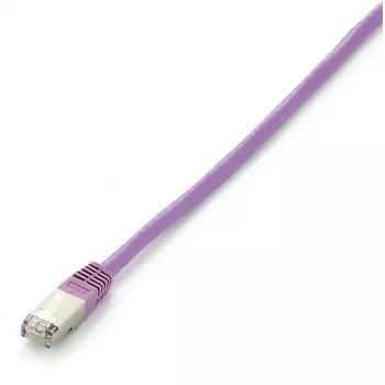Equip kat.6 S/FTP komutacinis kabelis, 7,5 m, violetinis, 7,5 m, Cat6, S/FTP (S-STP), RJ-45, RJ-45, violetinis