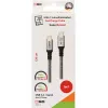 USB laidas 2GO 797512 USB 3.2 Gen 2 1,2 m USB C juoda, sidabrinė