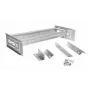 Stovo bėgis EQUIP EZR-DIN-3 — 19 colių (48,3 cm) 3U DIN, RAL7035 pilka, plotis 485 mm, gylis 150 mm