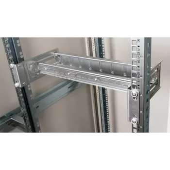 Stovo bėgis EQUIP EZR-DIN-3 — 19 colių (48,3 cm) 3U DIN, RAL7035 pilka, plotis 485 mm, gylis 150 mm