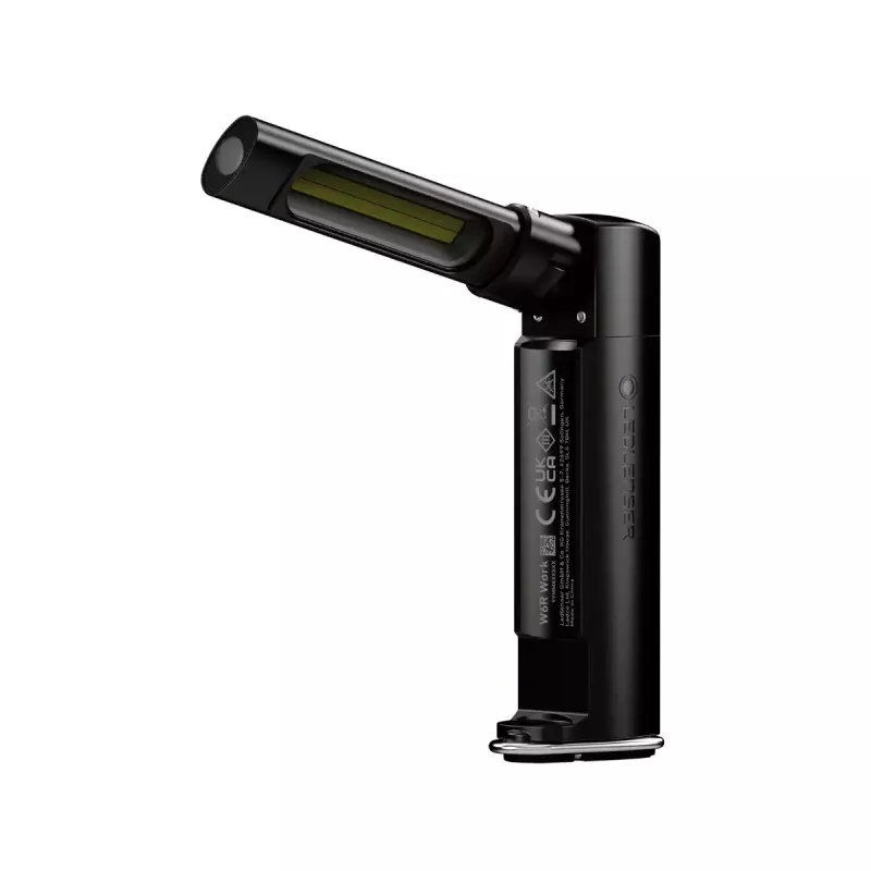 Kišeninis darbo žibintuvėlis Ledlenser W7R Work juodas LED 220 lm 2500 mAh