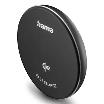 Hama 00201735 mobiliojo įrenginio įkroviklis Išmaniajam telefonui Juoda USB Belaidis įkrovimas Greitasis įkrovimas Vidaus