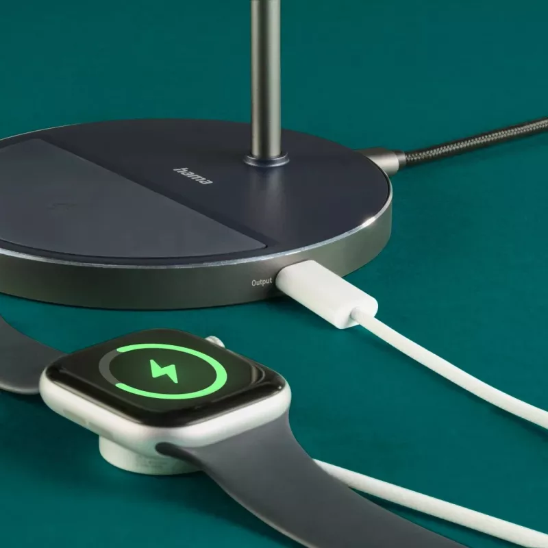 Hama 00201738 mobiliojo įrenginio kroviklis Ausinės, Išmanusis telefonas Juoda USB Belaidis įkrovimas Greitasis įkrovimas Vidaus