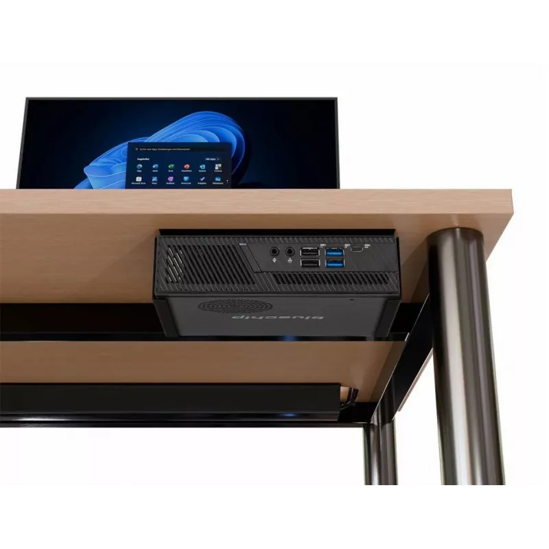 bluechip BUSINESSline S3159 Intel® Core™ i5 procesorius 14400 / iki 4,70 GHz, Windows 11 Pro, Intel® B760, 8 GB DDR5, 500 GB NVMe SSD, Intel® Wi-Fi 6E AX211, Bluetooth 5.3, Gigabit Ethernet, Intel® UHD grafika