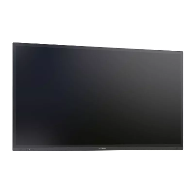 Sharp PN-LA752 skaitmeninės reklaminės iškabos plokščiaekranis 190,5 cm (75 colių) LCD 500 cd/m² 4K Ultra HD juodas jutiklinis 24/7