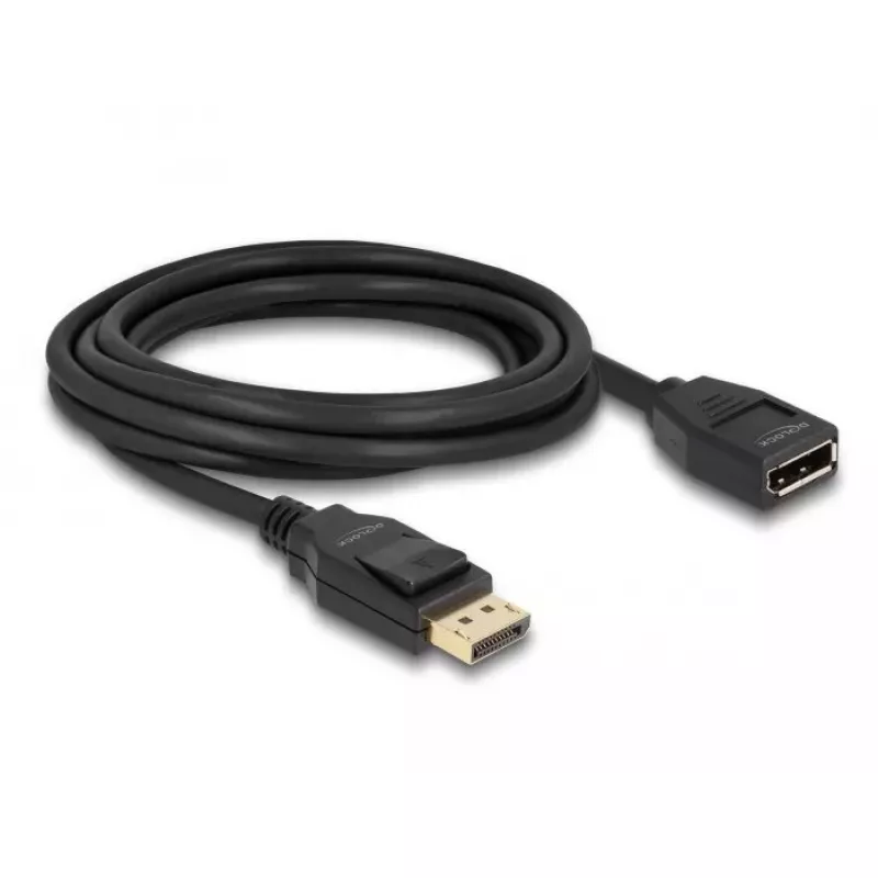 DeLOCK DisplayPort 1.2 ilginimo kabelis 4K 60 Hz 3 m