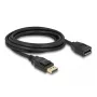 DeLOCK DisplayPort 1.2 ilginimo kabelis 4K 60 Hz 3 m