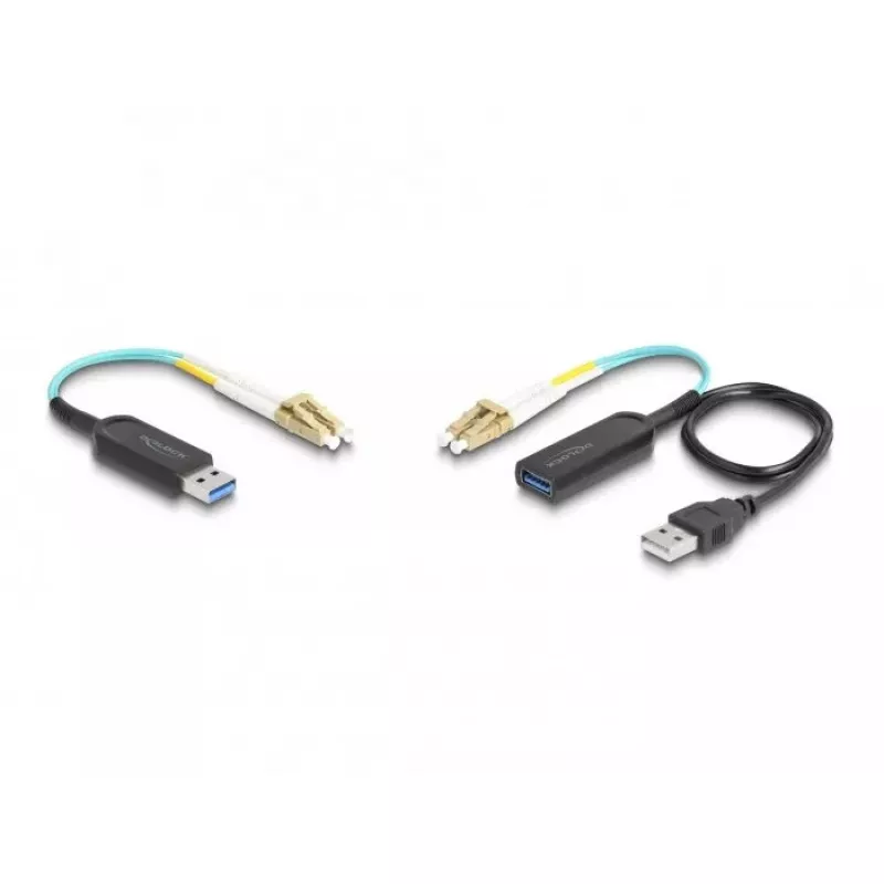 DeLOCK USB prailginimo rinkinys Type-A 10 Gbps 0,2 m juodas 66466