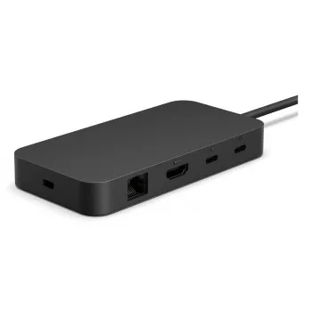 Dokų stotelė Microsoft Surface USB4 Dock laidinis juodas 100 W maitinimo tiekimas
