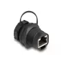 DeLOCK RJ45 Cat.6A mova su sandarinimo dangteliu IP67, apsaugančiu nuo dulkių ir vandens