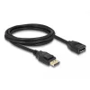 DeLOCK DisplayPort 1.2 ilginamasis kabelis 4K 60 Hz 2 m