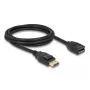 DeLOCK DisplayPort 1.2 ilginamasis kabelis 4K 60 Hz 2 m