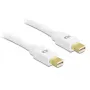 Kabelis mini DisplayPort - mini DisplayPort DeLOCK 83471 0,5 m baltas