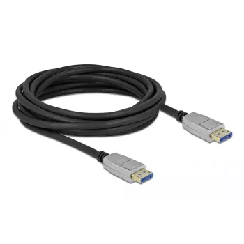 DeLOCK DisplayPort laidas 10K 60 Hz 54 Gbps metalinis korpusas 1 m