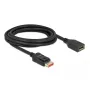 DisplayPort ilginimo laidas DeLOCK 87072 3m 8K 60Hz