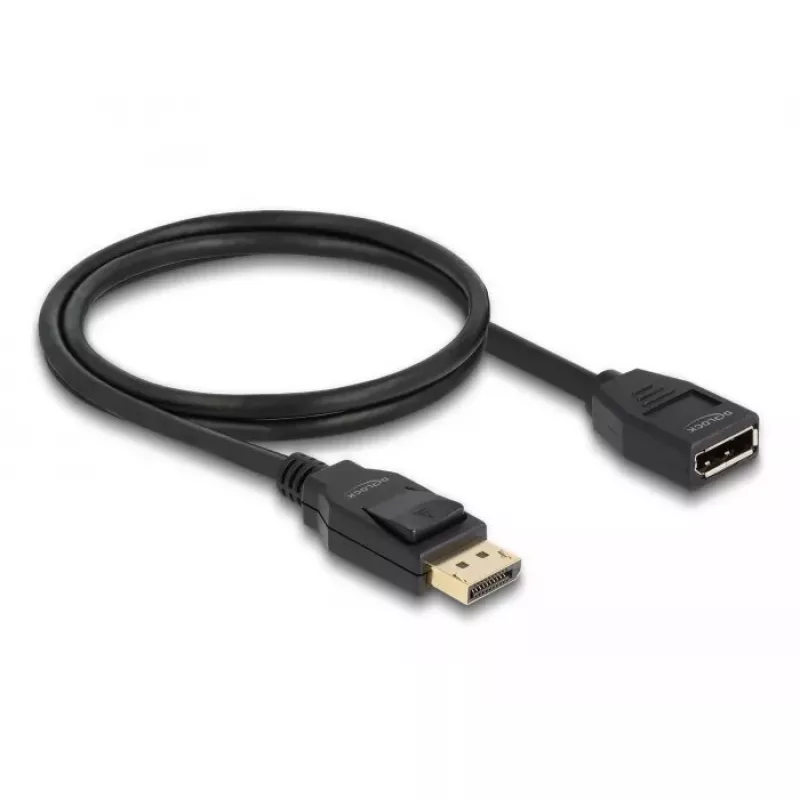 DeLOCK DisplayPort 1.2 ilginamasis laidas 4K 60 Hz 1 m