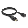 DeLOCK DisplayPort 1.2 ilginamasis laidas 4K 60 Hz 1 m
