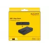DeLOCK USB jungiklis 4 įrenginiai 2 pagrindiniai kompiuteriai 5 Gbps juoda