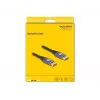 DeLOCK DisplayPort laidas 8K 60 Hz 2 m violetinis metalas