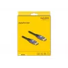 DeLOCK DisplayPort laidas 8K 60 Hz 3 m violetinis metalas