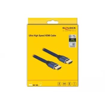HDMI laidas DeLOCK Ultra High Speed 48 Gbps 8K 60 Hz 2 m