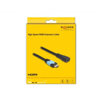 DeLOCK High Speed HDMI prailginimo kabelis 48 Gbps 8K 60 Hz 2 m