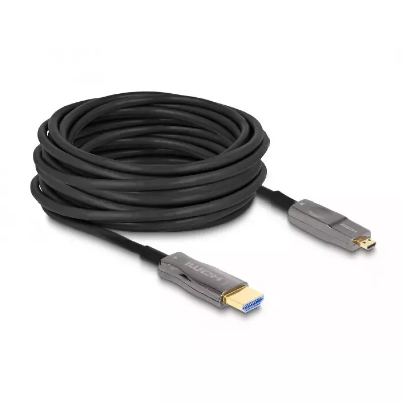 DeLOCK Active Optical 5 in 1 HDMI laidas 8K 60 Hz 30 m kištukas į kištuką