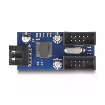 DeLOCK USB 2.0 pin header male Hub 2 Port Mėlyna Juoda