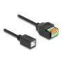 DeLOCK USB 2.0 laidas, Type-B lizdas į gnybtų bloko adapterį, 15 cm