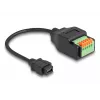 DeLOCK USB 2.0 kabelis Mini-B lizdas prie gnybtų bloko adapteris 15 cm