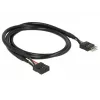 USB laidas DeLOCK 0,5 m 2xUSB2.0