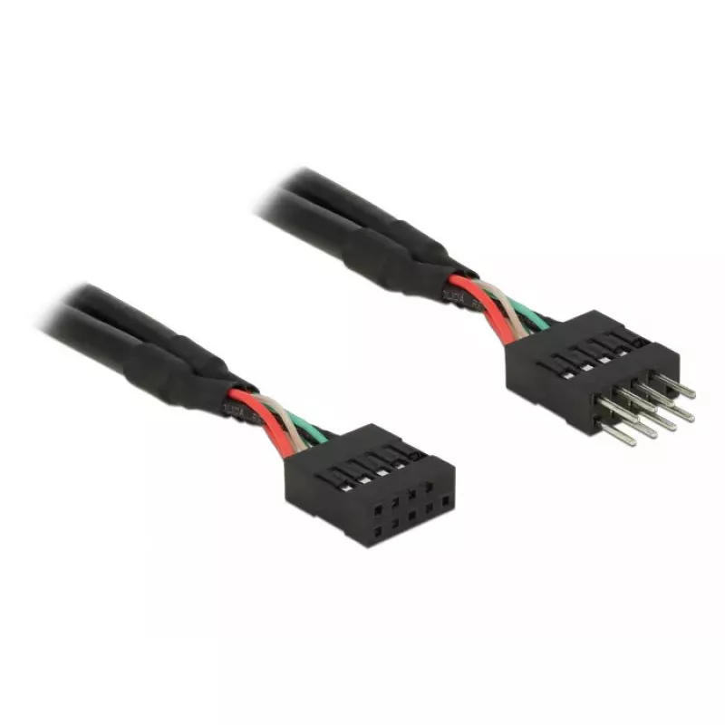 USB laidas DeLOCK 0,5 m 2xUSB2.0