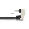Duomenų ir įkrovimo laidas DeLOCK USB Type-C į Lightning 180° kampuotas 2m MFi