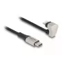 Duomenų ir įkrovimo laidas DeLOCK USB Type-C į Lightning 180° kampuotas 2m MFi
