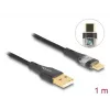 USB 2.0 laidas DeLOCK 80760 Type-A kištukas į Type-C kištuką 60 W 1 m