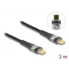 DeLOCK USB 2.0 duomenų ir greitojo įkrovimo laidas 3 m 100 W