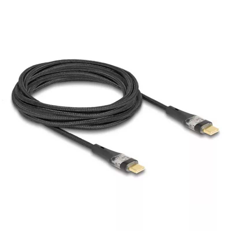 DeLOCK USB 2.0 duomenų ir greitojo įkrovimo laidas 3 m 100 W