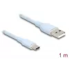 DeLOCK USB laidas USB 2.0 1 m USB A USB C Mėlynas 81222