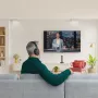 Hama 00221848 ausinės/ausinių komplektas Laidinis ir belaidis Ant galvos TV Bluetooth Juoda