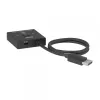 DisplayPort 2‑in‑1 Bi‑directional Switch CLUB3D CSV-1009 — 2x DisplayPort outputs, 8K@60Hz, Juoda